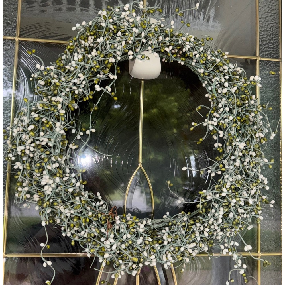 Vine Rustic Cottage Core Wreath Spring Boutique Outdoor Flower Baby's Breath
